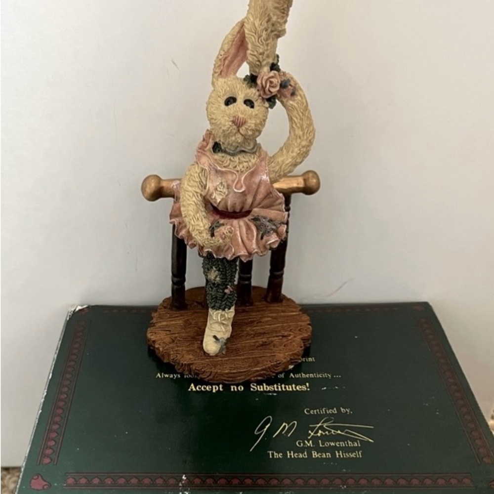 Boyds Bears Bearstone Margot the Ballerina PE Dance Recital Bunny Rabbit